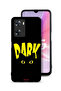 Oppo A77s Protective Case Cover Dark Cat