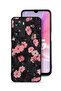 Oppo A77s Protective Case Cover Peach Small Roses