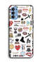 Oppo Reno4 4G Protective Case Cover No Bad Vibes Stickers - 2
