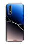 غطاء حماية لهاتف Oppo Reno3 Pro 4G بنمط خطوط منحنية - 2
