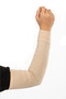 Nursoy Combed Cotton Lycra Prayer Sleeves and Hijab Sleeves 1 Pair Cream - 3