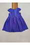 Butterfly and Lace Embroidered Sleeveless Summer Girl's Evening Dress - 4