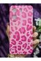 Redmi 13C Compatible Velvet Pink Leopard Printed Phone Case - 3