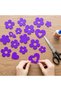 Purple Colored Glitter Eva Sponge 50X70 cm 10 Pack 1.5 mm - 2