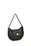 Black Women's Shoulder Bag with Logo Detail 05Pc25Y10108-Klsa - 2