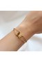 Butterfly Bracelet - Steel Butterfly Bracelet - Gold Color Butterfly Bracelet - Steel Bracelet - 5