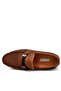 (Modesa) Inside and Outside Genuine Leather Thermo Non-Slip Sole Casual Men's Shoes Taba - 5