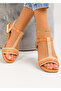 Sandale dama bej A005
