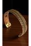 Copper Handmade Luxury Copper Bracelet Good for Health Brings Evil and Luck - 2