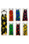 Viscose Strap Style Floral Short Dress - 2