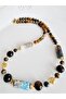 Tiger Eye Natural Stone Necklace 48 cm - 5