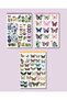 Set of 6 Butterfly Themed Stickers–12X17 cm | Bullet Journal,Scrapbook,Agenda and Planner - 3