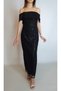Women's Black Madonna Collar Karmen Collar Stone Evening Dress Yy101253 - 3