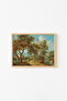 Lake Garda and Salo Landscape - Wooden Pattern Frame