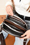 Women's Brown 5 Compartment Cross Shoulder Bag 236000Pc - 6