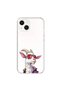 iPhone 13 Mini Compatible Transparent Case with Cool Goat Design