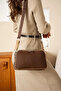 Original Women's Brown Mink 5-Compartment Cross Shoulder Bag 236000Pc - 8
