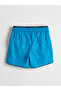 Xside Blue Short Length Printed Men's Swim Shorts - 6