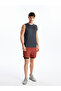 Nevavm with Difference Oval Collar Men's Sleeveless T-Shirt - 3