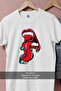 Oversize Piercing Visual Design Unisex T-Shirt - 2