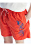 Xside Short Length Printed Men's Swim Shorts - 3