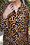 Leopard Patterned Long Sports Hijab Dress - 6
