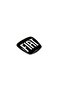 Damla Sticker Fiat Black Design Small Size 6.5X6.8 cm Size Compatible - 2