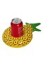 Yellow Pineapple Pool Toy and Cup Holder, Fun and Practical for Kids - 5