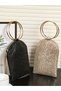 Stylish Women's Bag, Fashion Dinner Night Black Evening Dress Hand Bag for Bright Women 14*2*20cm - 2