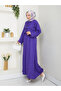Women's Three Tie Linen Kimono Suit - 5