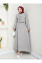 Women's Three-Tie Linen Kimono Set - 3