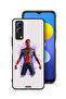 غطاء حماية Vivo T1x بتصميم العنكبوت الحديدي