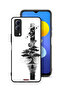 غطاء حماية Vivo T1x بتصميم فن الأرض والفضاء