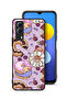 غطاء حماية لهاتف Vivo T1x برسومات دونات فنية