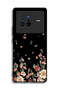 Vivo X80 Protective Case Cover Small Flowers In Bottom - 2