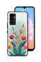 غطاء حماية لهاتف Vivo V23e برسومات نباتية