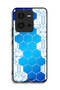 Vivo V25 5G Protective Case Cover Honeycomb Hexagon Icon Networks - 2