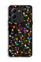 Vivo V25 Pro 5G Protective Case Cover Music Fabric Pattern - 2
