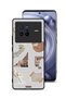 Vivo X80 Protective Case Cover Pieces Of Paper Stickers
