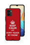 Vivo Y15s Protective Case Cover Keep Calm And Dont Touch My Phone