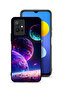 غطاء حماية لهاتف Vivo Y75 5G بنقشة كوكبية