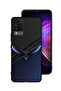 غطاء حماية Vivo V21 بتصميم نسر فني تجريدي رقمي