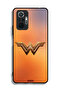 غطاء حماية لهاتف شاومي ريدمي نوت 10 برو 4G بشعار Wonder Women - 2