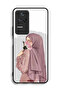 Xiaomi Redmi K40S Protective Case Cover Holding Roses Girl Art - 2
