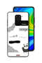 غطاء حماية لهاتف شاومي ريدمي نوت 9 - ملصق باندا