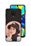 Xiaomi Redmi Note 9S Protective Case Cover Cute Hat Girl Paint Art