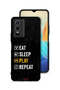 Vivo Y76 5G Protective Case Cover Eat Sleep Play Repeat