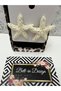 Star Model White Color Straw Women's Steel Stainless Earrings