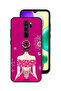 Xiaomi Redmi Note 8 Pro Protective Case Cover Girl And Flowers Art