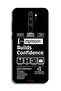 Xiaomi Redmi Note 8 Pro Protective Case Cover Builds Confidence Sticker - 2